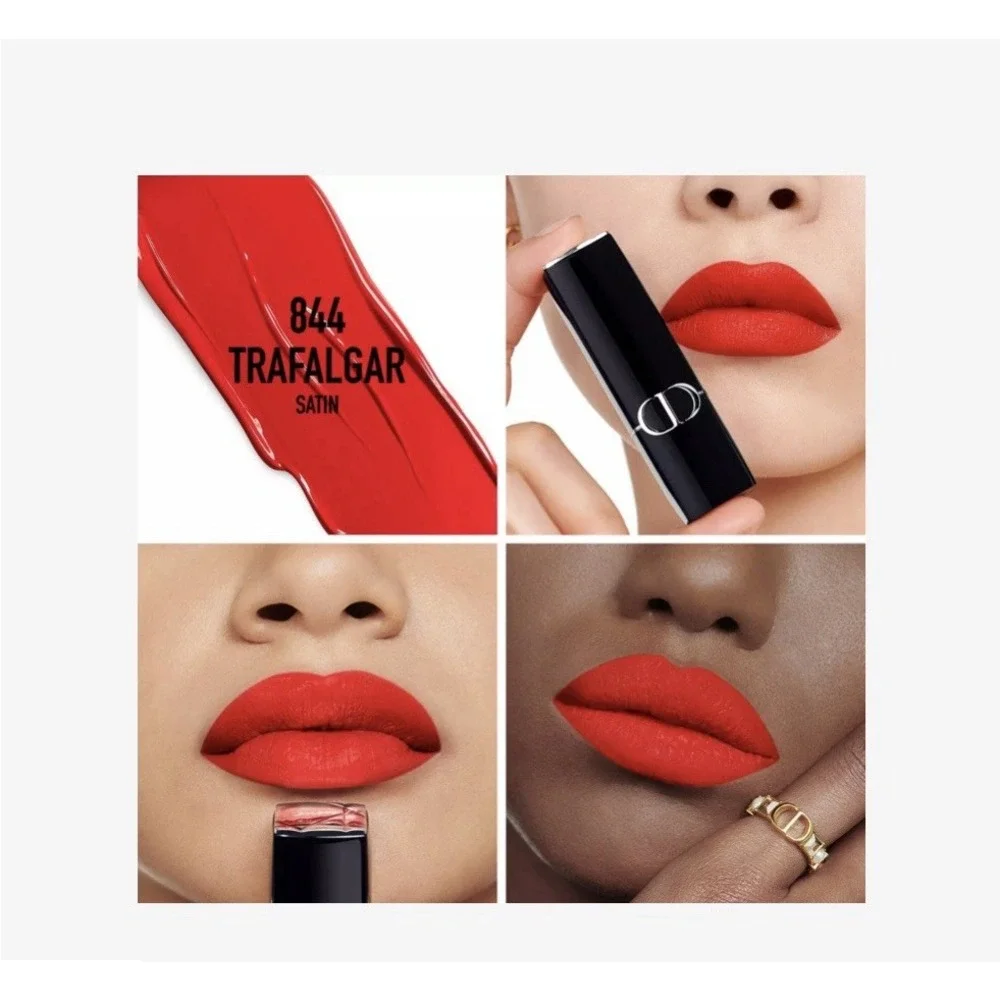 Christian Dior Rouge Dior‎ Lipstick 844 Trafalgar NWOB .123oz LIMITED EDITION
